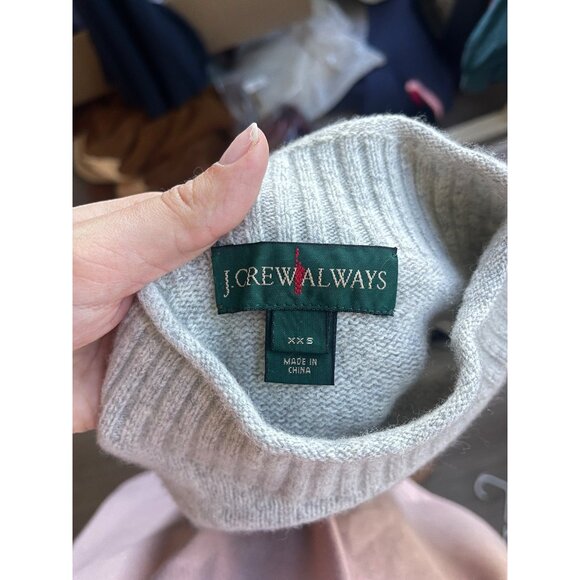 J. Crew Always Womens Roll Neck Sweater Size XXS Striped Wool Preppy Oarsman - Picture 5 of 6